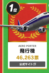 【1位】AERO PORTER 飛行機