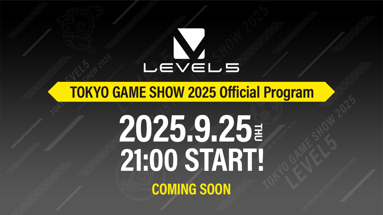 TOKYO GAME SHOW 2025 Official Program/2025.9.25(THU)21:00 START!/COMING SOON