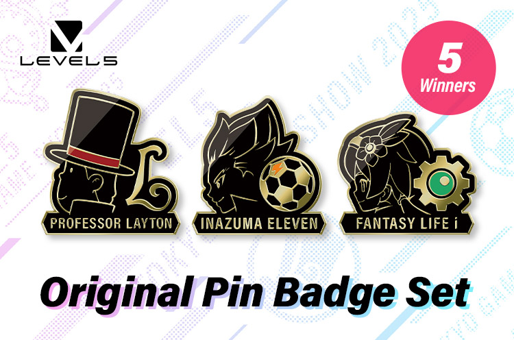 Original Pin Badge Set 5 Winners