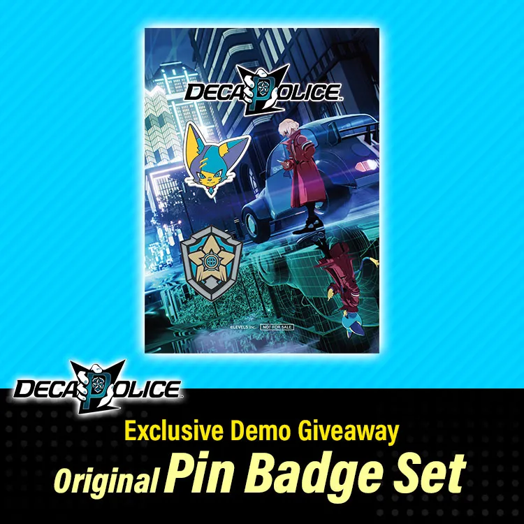 Decapolice/Original Pin Badge Set