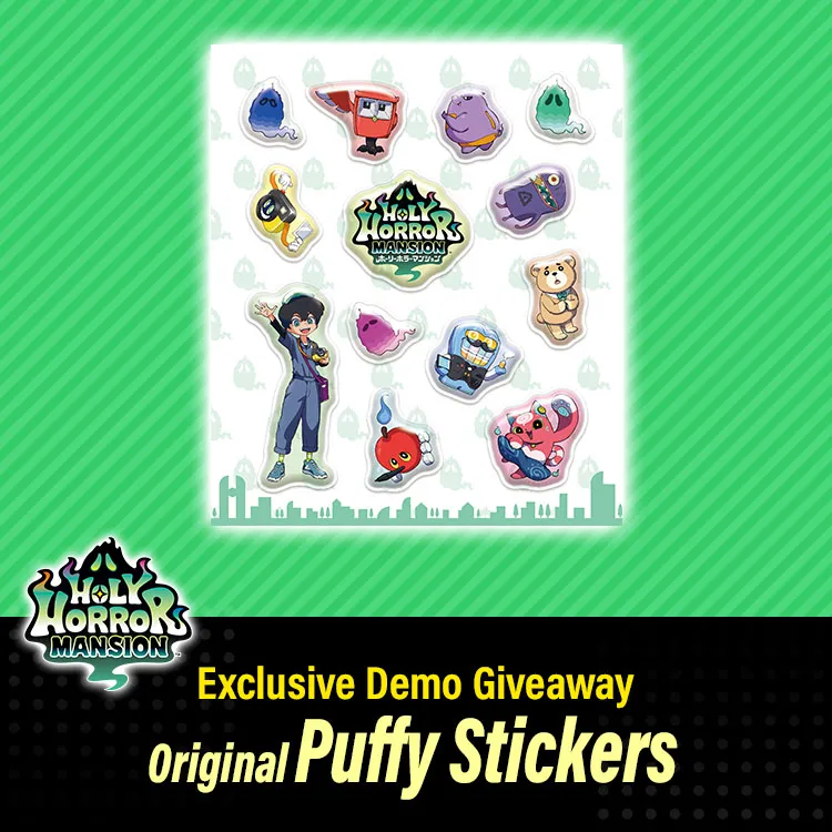 Holy Horror Mansion/Original Puffy Stickers