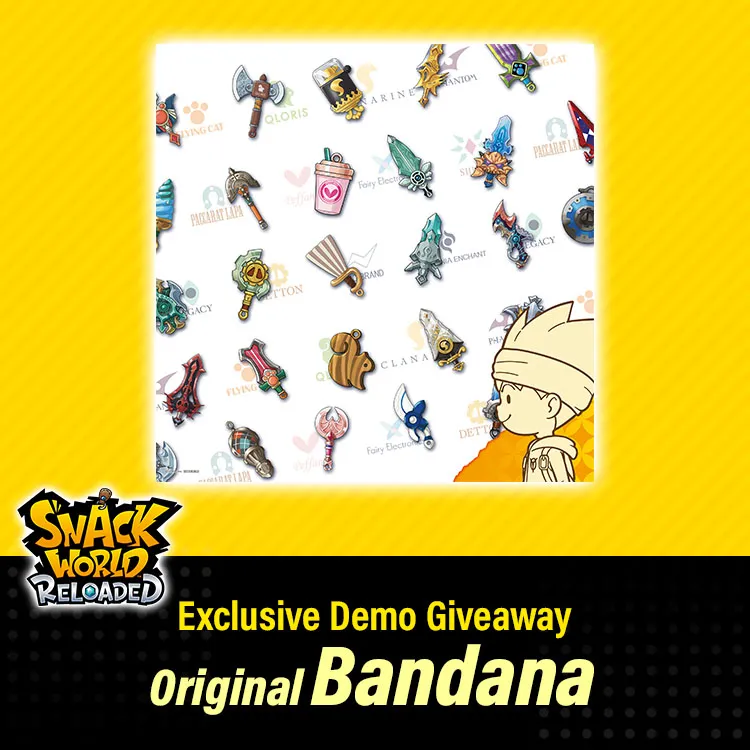 Snack World: Reloaded/Original Bandana